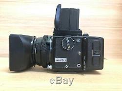 Exc+3 Zenza Bronica ETR SP 6x4.5 Camera with MC 75mm f/2.8 120 Film back JAPAN