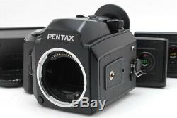 Exc +5PENTAX 645N 645 N Medium Format Camera Body 120/220 Film Back Japan 1187