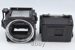 Exc+5 Bronica ETR Si 645 Film Camera Body With 120 Film Back From JAPAN