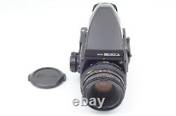 Exc+5 Bronica SQ-Ai PS 80mm f2.8 6x6 120 Film Back Finder Camera From JAPAN
