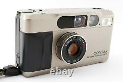 Exc+5 Contax T2 35mm Point & Shoot Film Camera D Back Carl Zeiss from Japan