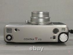 Exc+5 Contax TVS Point & Shoot 35mm Film camera + Data back From JAPAN