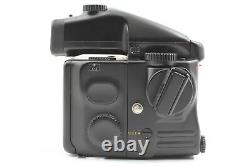 Exc+5 Mamiya 645 Pro Camera AE finder body Hand Grip 120 film back From JAPAN