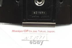 Exc+5 Mamiya 645 Pro Camera AE finder body Hand Grip 120 film back From JAPAN