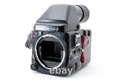 Exc+5 Mamiya 645 Pro Film Camera Body AE Finder 120 Film Back From JAPAN #r326