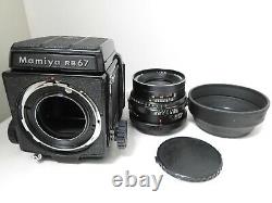 Exc+5 Mamiya RB67 PRO Camera Sekor C 90mm f/3.8 Lens 120 Film Back from Japan