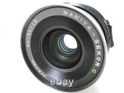 Exc+5 Mamiya RB67 PRO Camera Sekor C 90mm f/3.8 Lens 120 Film Back from Japan