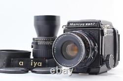 Exc+5 Mamiya RB67 Pro Film Camera 90mm 250mm 2 Lens 120 Film Back From JAPAN
