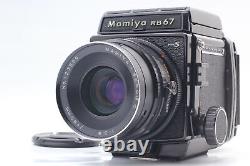 Exc+5 Mamiya RB67 Pro S Camera 120 Film Back Sekor C 90mm F3.8 Lens From JAPAN