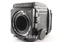 Exc+5? Mamiya RB67 Pro S Camera Body + Waist level finder + 120 Film back #Japan