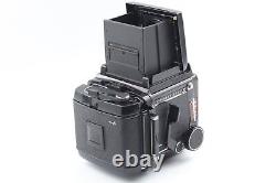 Exc+5 Mamiya RB67 Pro S + Waist Level Finder + 120 Film Back Camera From JAPAN