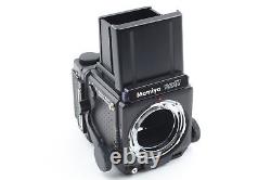 Exc+5 Mamiya RZ67 Pro Film Camera Body Waist Level Finder 120 Back From JAPAN