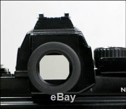 Exc+5 Nikon F3 HP F3P Press SLR 35mm Film Camera MD-4 Data Back + MF-6 JN1095