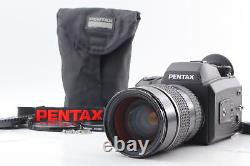 Exc+5 Pentax 645NII Camera 120 Film Back FA 80-160mm f4.5 Zoom Lens From Japan