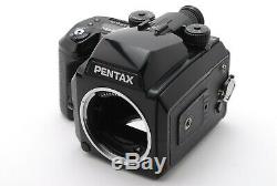 Exc+5 Pentax 645N Camera SMC FA 75mm F2.8 Lens 120 Film Back From JAPAN #841