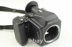Exc+5 Pentax 645 Film Camera + SMC A 55mm f2.8 Lens + 120 Film Back From JAPAN
