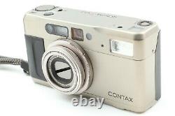 Exc+5 /Strap Contax TVS II Point Shoot 35mm Film Camera Date Back from JAPAN