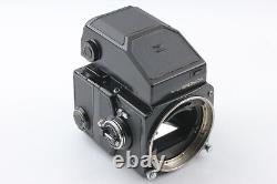 Exc+5? Zenza Bronica ETR 645 Camera Body + 120 film back + AE finder From JAPAN