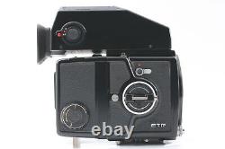 Exc+5? Zenza Bronica ETR 645 Camera Body + 120 film back + AE finder From JAPAN