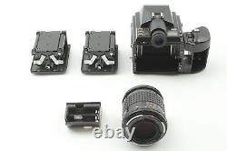 Exc+5 with120 Film back x2 Pentax 645 Film Camera + A 150mm f3.5 Lens From JAPAN