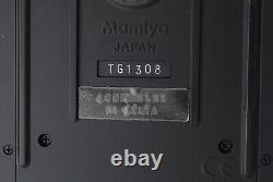 Exc+5 withGrip Mamiya 645E Medium Format Camera Body 120 Film Back From JAPAN