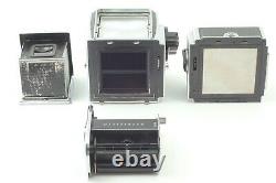 Exc+5 withStrap Hasselblad 500CM C/M Camera Body A12 Type III film back Japan