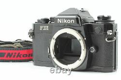 Exc+5 with Data Back MF-16 Nikon FE2 Black 35mm SLR Film Camera Body From JAPAN