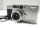Exc+5 With Hood? Contax Tvs Point & Shoot 35mm Film Camera + Data Back From Japan