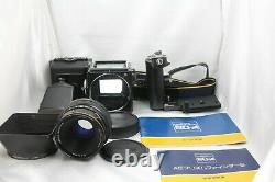 Exc+++++ Bronica SQ-A Film Camera + S 80mm f2.8 Lens + 120 Film Back from JPN