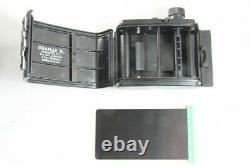 Exc Graflex Crown Graphic 2 1/4 x 3 1/4 Camera with101mm F4.5, 120 Film Back #2632
