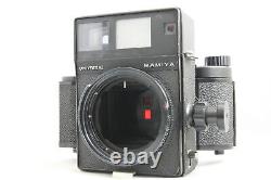 Exc Mamiya Press Universal Medium Camera Film Camera Black Body Film Back #4198