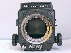 Exc+++++? Mamiya RB67 Pro SD + 120 Film Back Medium Format Camera Japan #160