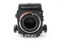 Exc? Mamiya RB67 Pro S Medium Format camera Body 120 Film Back Japan 1527