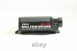 Exc++ Toyo Roll Film Back Holder 6x9 to 4x5 Large Format Camera from JP #3452