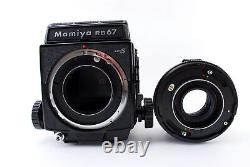 Excell+4? Mamiya RB67 Pro S Film Camera Sekor C 127mm f3.8 120 Film Back #JAPAN