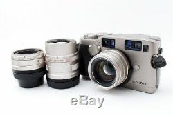 Excellent++ Contax G2 35mm SLR Film Camera with 28mm 45mm 90mm Data Back from JP