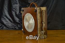 Excellent Deardorff 5x7 with 4x5 back vintage wooden camera