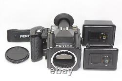 Excellent++ PENTAX 645 Medium Format MF Film Camera Body with 120 220 Film Back