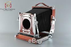 Excellent! Tachihara Fiel Stand 5x7 Large Format Film Camera with 4x5 Back