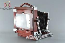 Excellent! Tachihara Fiel Stand 5x7 Large Format Film Camera with 4x5 Back