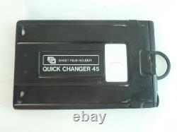 FUJI FILM (Fujifilm) QUICK CHANGER 45 film holder (back)