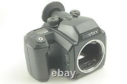 FedExN MINTPentax 645 NII Film Camera with 3Film Backs (120x2,220x1) Strap JPN