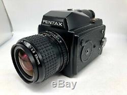 FedExN. MINT+++Pentax 645 Film Camera + SMC A 55mm f2.8 + 120Back from Japan