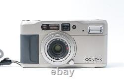 For Parts case Strap Contax TVS Date Back Point & Shoot 35mm Film Camera JAPAN