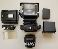 Fuji GX680 Medium Format Camera withGX 180mm/f-5.6 lens, Film Back, & Battery Pack