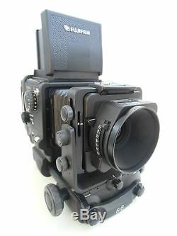 Fuji GX 680 III camera, GX M 125mm /f 5.6 lens, IIIN Rollfim holder (back)