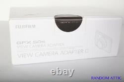 Fujifilm View Camera Adapter G 4x5 Graflok Back To GFX Mount 50S 50R 100S