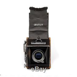 Graflex RB Super D 3x4 Camera + Kodak Ektar 152mm f4.5, 120 Film Back, #E0830