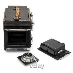 Graflex RB Super D 3x4 Camera + Kodak Ektar 152mm f4.5, 120 Film Back, #E0830