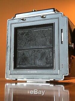 HASSELBLAD 500CM Medium Format Camera Black Body + A12 Film Back Magazine
